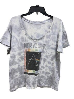 Knit Riot Pink Floyd “The Dark Side of the Moon” Tie-Dye Graphic Tee – XS